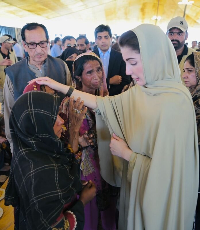 Punjab CM Maryam Nawaz Launches Rs 100 Billion Flood Rehabilitation Drive maryam nawaz1 2 696x802